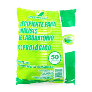 CAJA COPROLOGICA 50 UND INVERFARMA