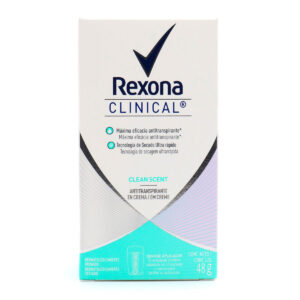 DTE.REXONA CLIN CRE CLEAN SCENT WOM 48GR