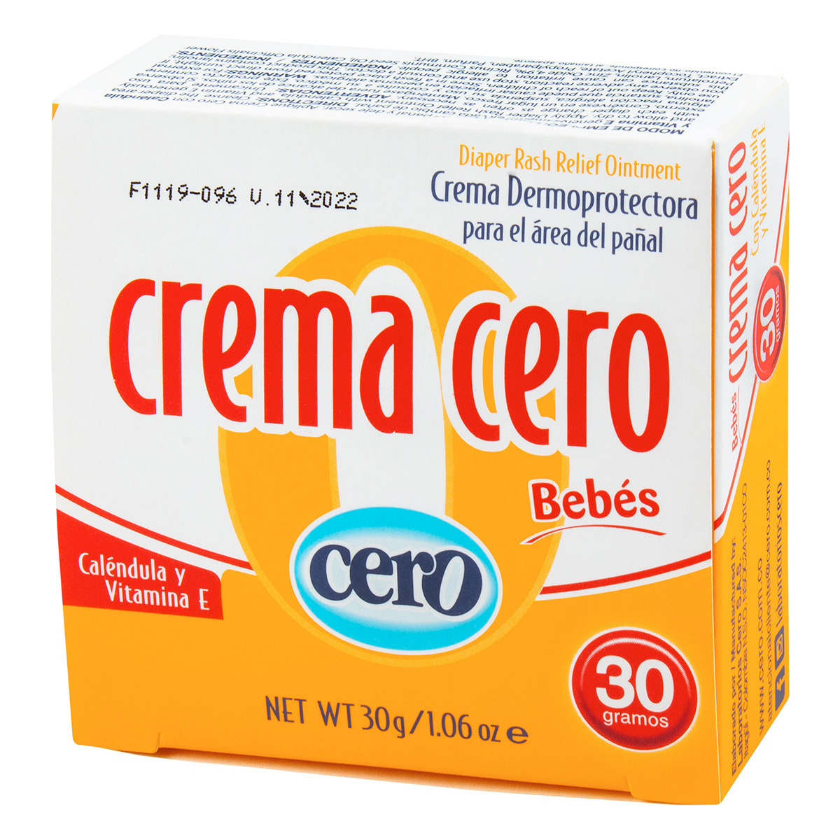 CREMA CERO CALENDULA 30 GR