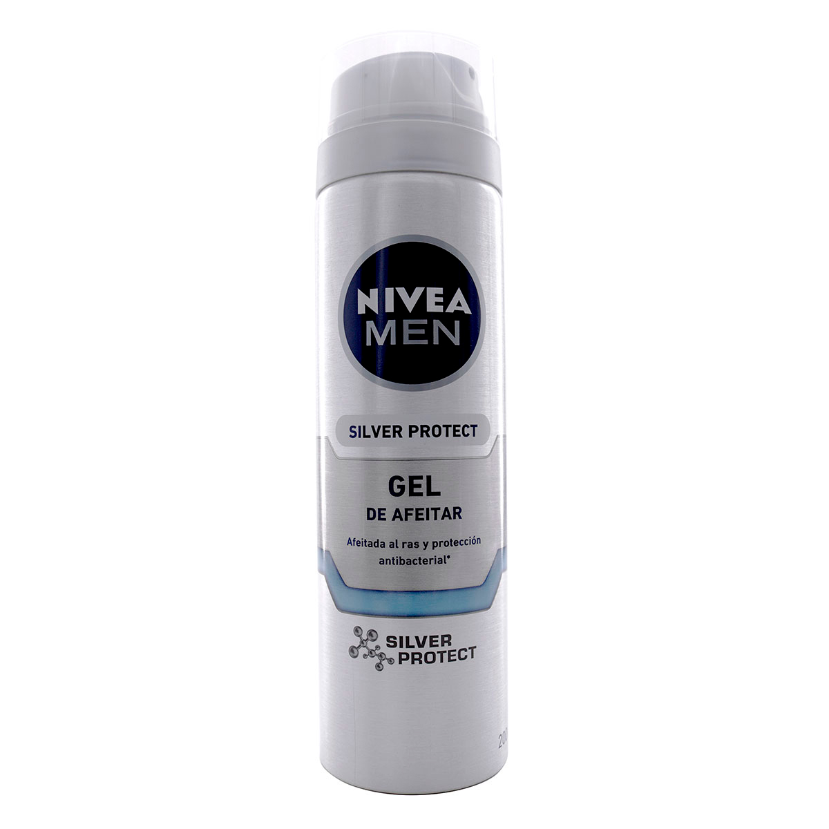 GEL AFEITAR NIVEA SILVER PROTECT 200 ML