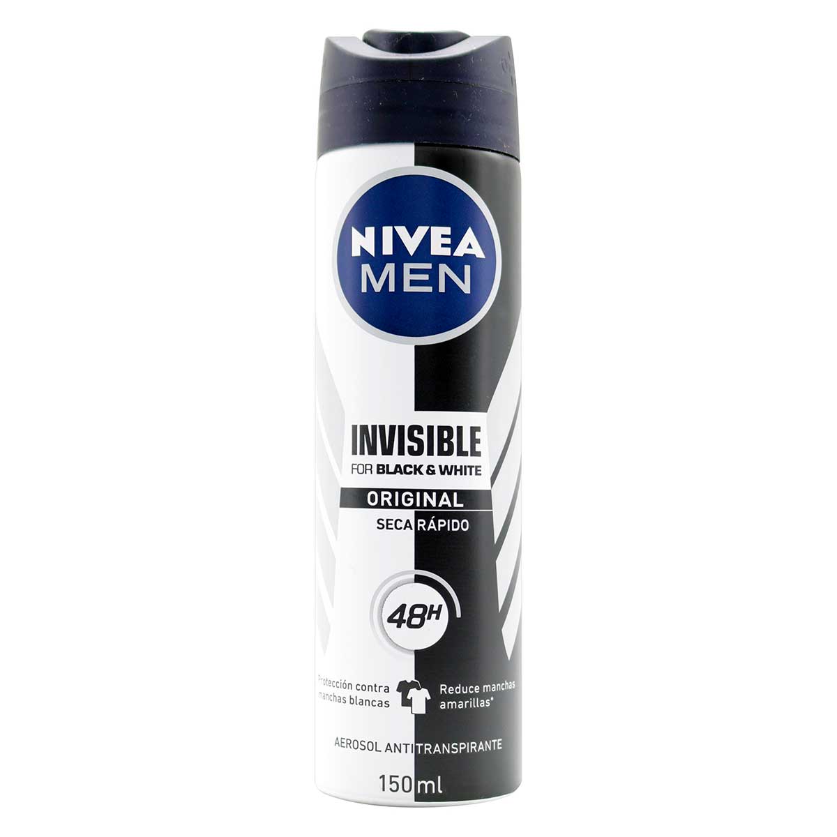 DTE.NIVEA SPRAY BLACK & WHITE 150 ML H