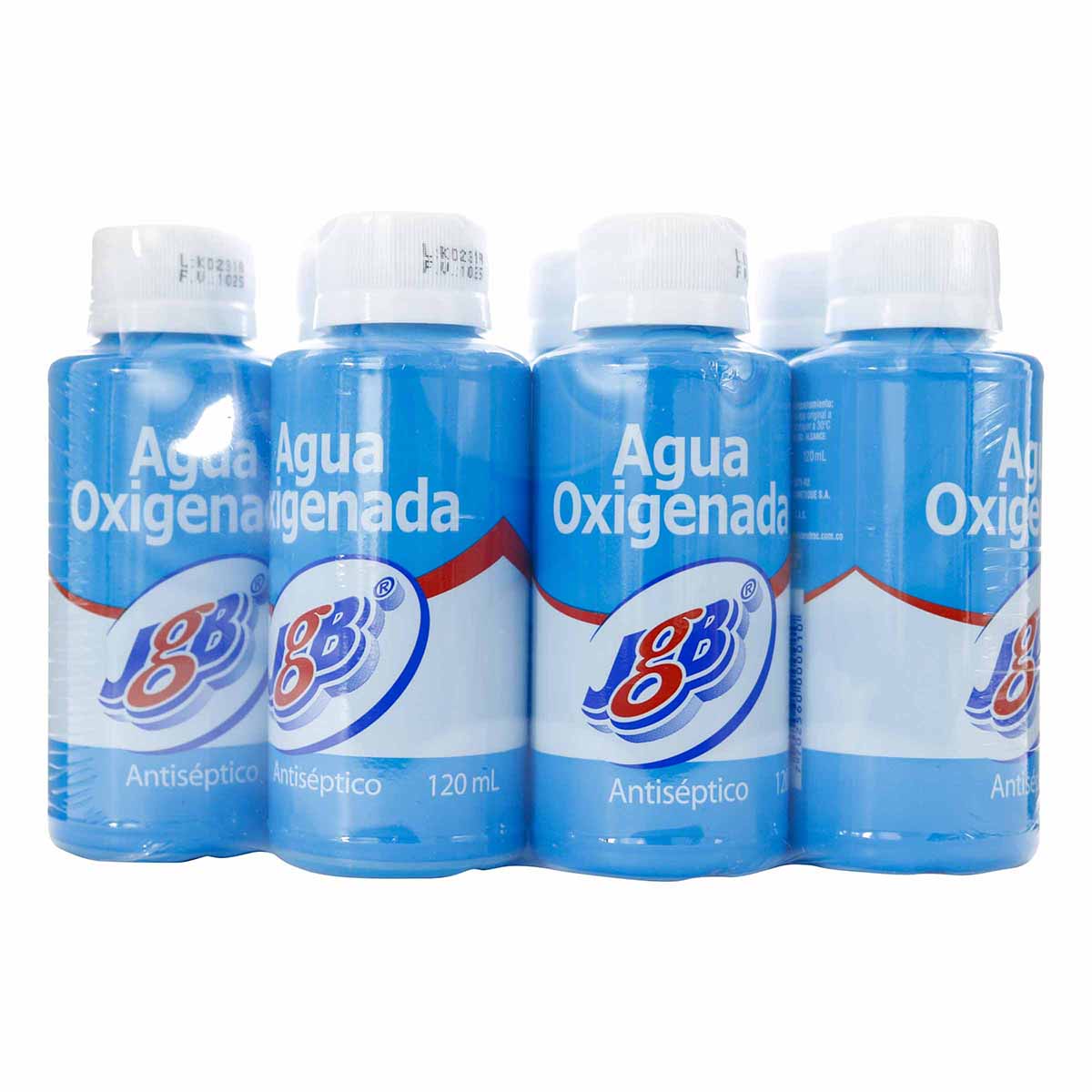 AGUA OXIGENADA JGB 120 ML PG.6 LL.7