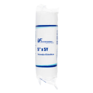 VENDA ELASTICA BLANCA 5X5 INVERFARMA