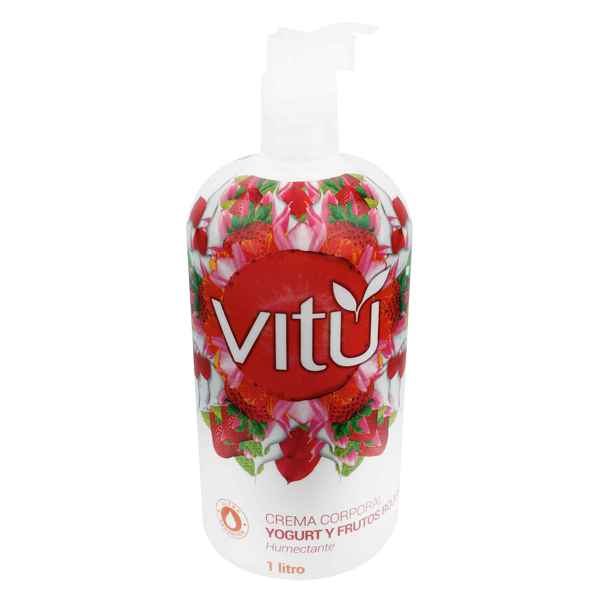 CREMA VITU NAT.TOUCH YOG.FRU.ROJOS.1 LT