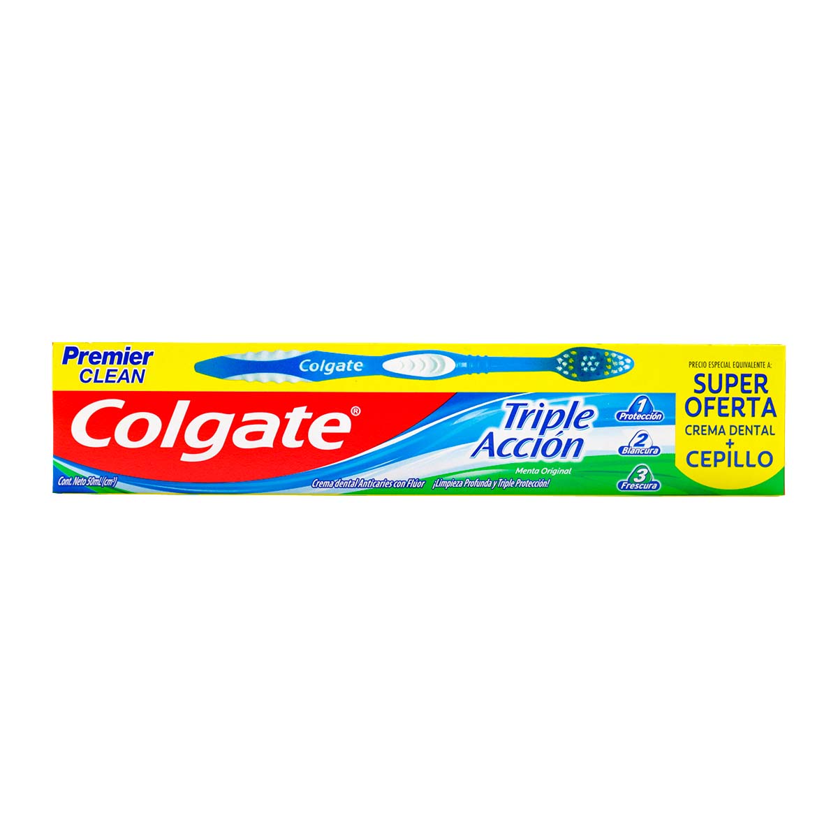 CRE.COLGATE TRI.ACC 50 GR+CEP.PREMIER CL