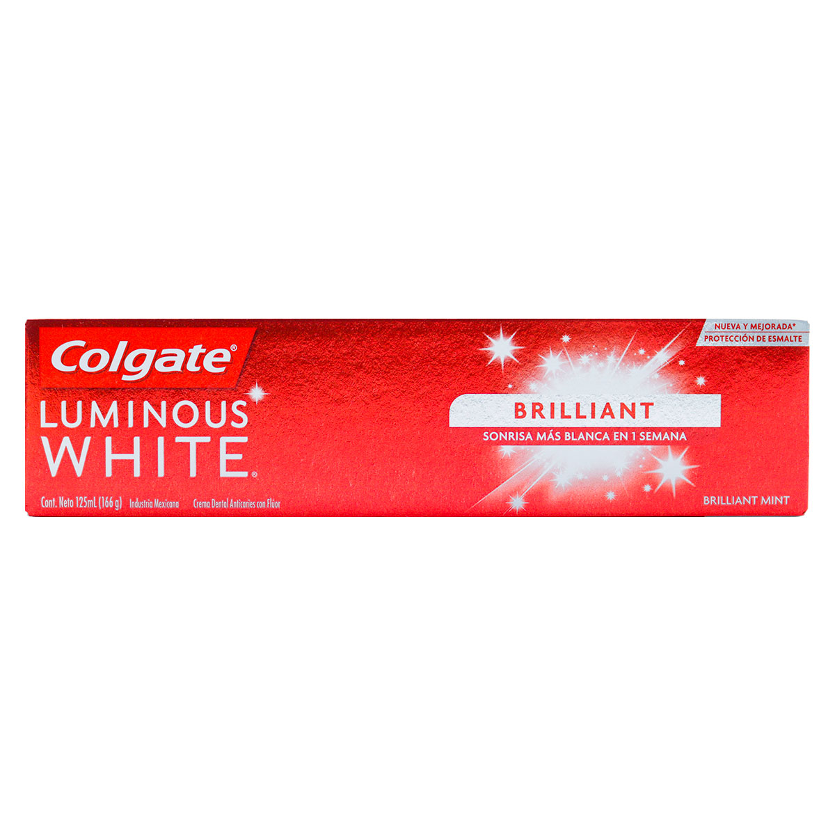 CRE.DEN.COLGATE LUMINOUS WHITE 125 ML