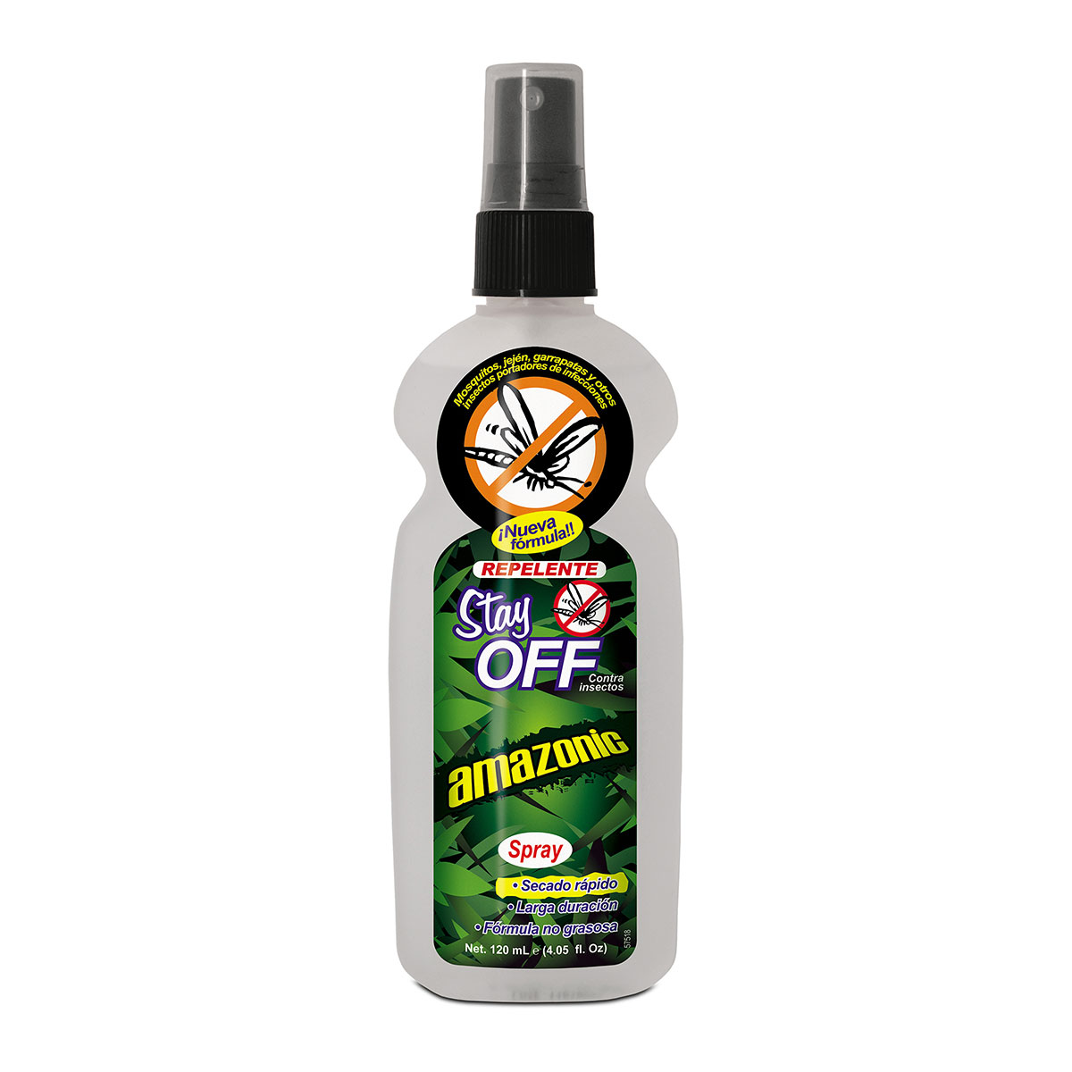 REPELENTE STAY OFF SPR.AMAZONIC 120 ML