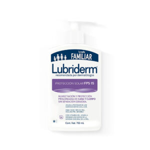 LUBRIDERM LOC.UV 15 CON VALVULA 750 ML
