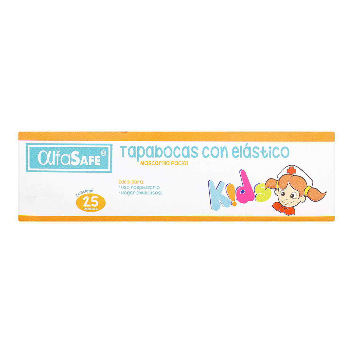 TAPABOCA PEDIATRICO ALFA E.I 25 UDS