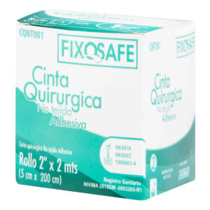 FIXOSAFE CINTA QUIRURGICA ALFA 5CM 2MTS
