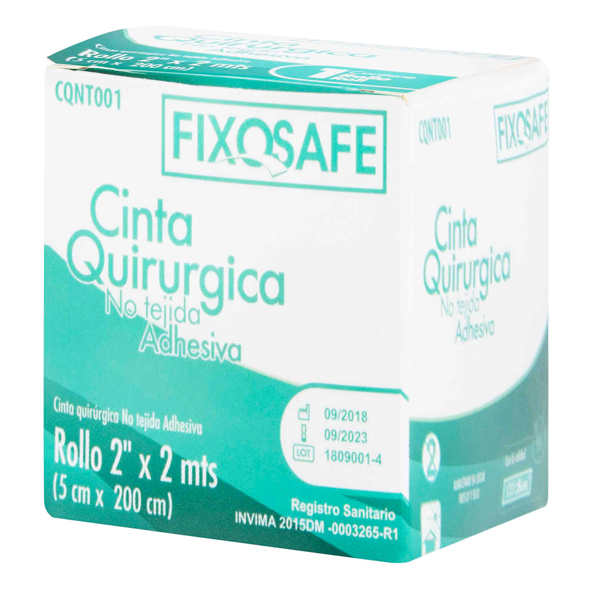 FIXOSAFE CINTA QUIRURGICA ALFA 5CM 2MTS