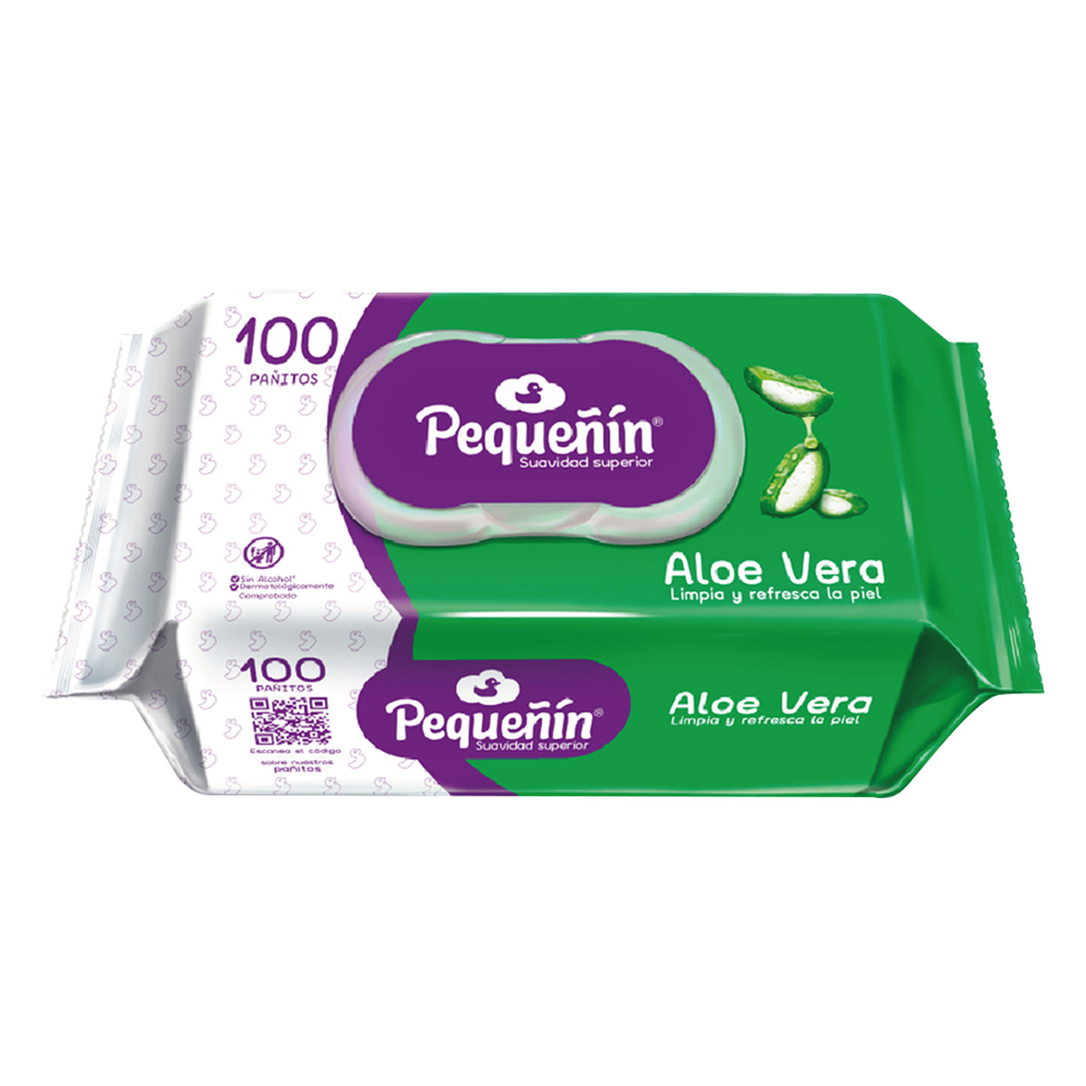 PANITOS HUM.PEQU FLAT PACK ALOE OFE.100U