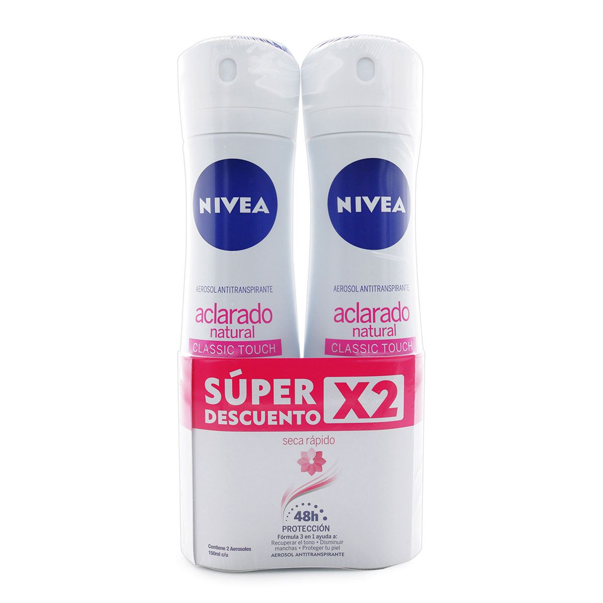 2.DTE NIVEA SPR TONO NATURAL 150 ML S.O.