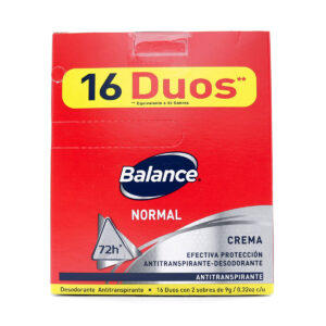 DTE BALANCE CREM NORMAL DUO 16 SOBRES