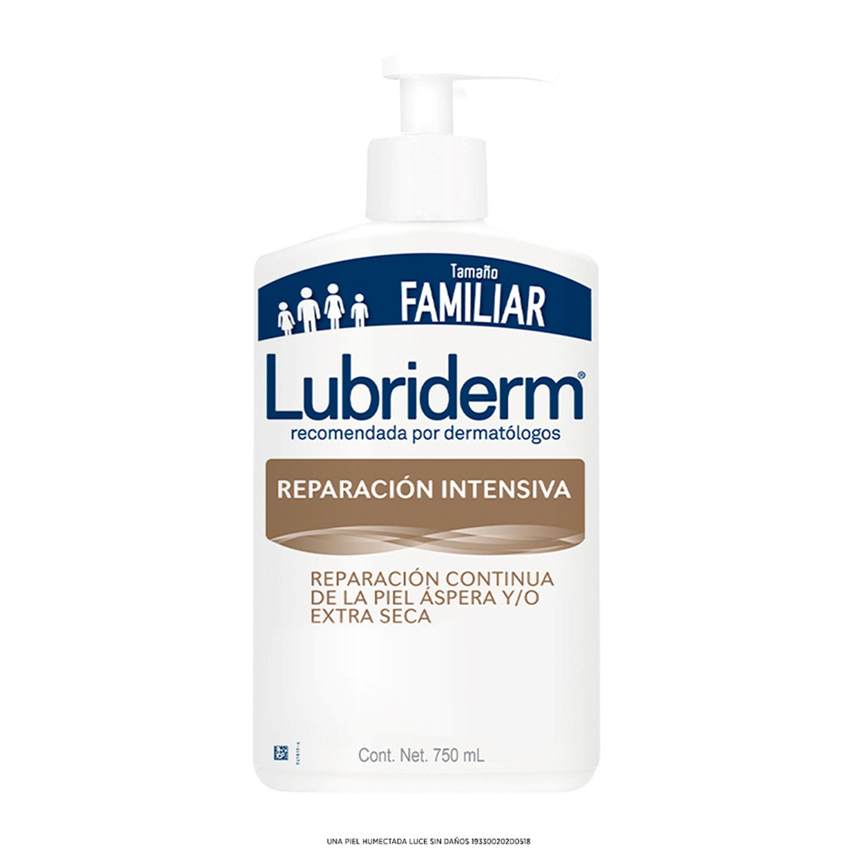 LUBRIDERM REP.INTENSIVA 750 ML VALVULA