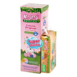COLONIA ARRURRU ROSADA 120 ML +JABON