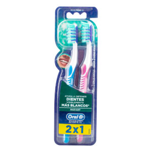 CEP.ORAL-B ADVANCED 3D WHITE MEDIO 2X1