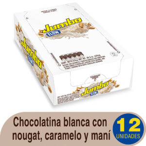 CHOCOLATINA JUMBO FLOW BLANCA 12UND 576G