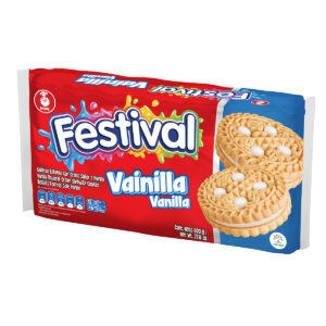 GALLETAS FESTIVAL VAINILLA 12 PAQ.6 UND