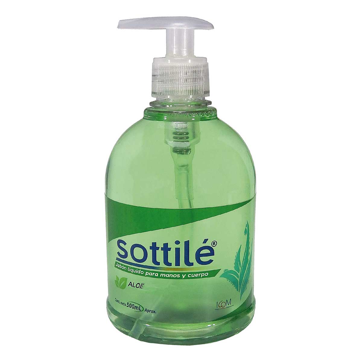 JAB LIQ.ANTIB. SOTTILE ALOE 500 ML ICOM