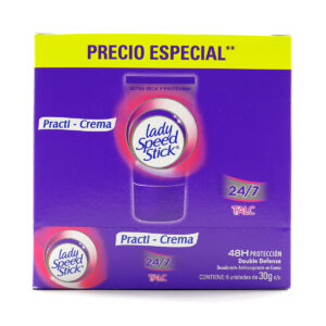 DTE.LADY S.S.TALC PR.CREMA 30GR 6UND P.E
