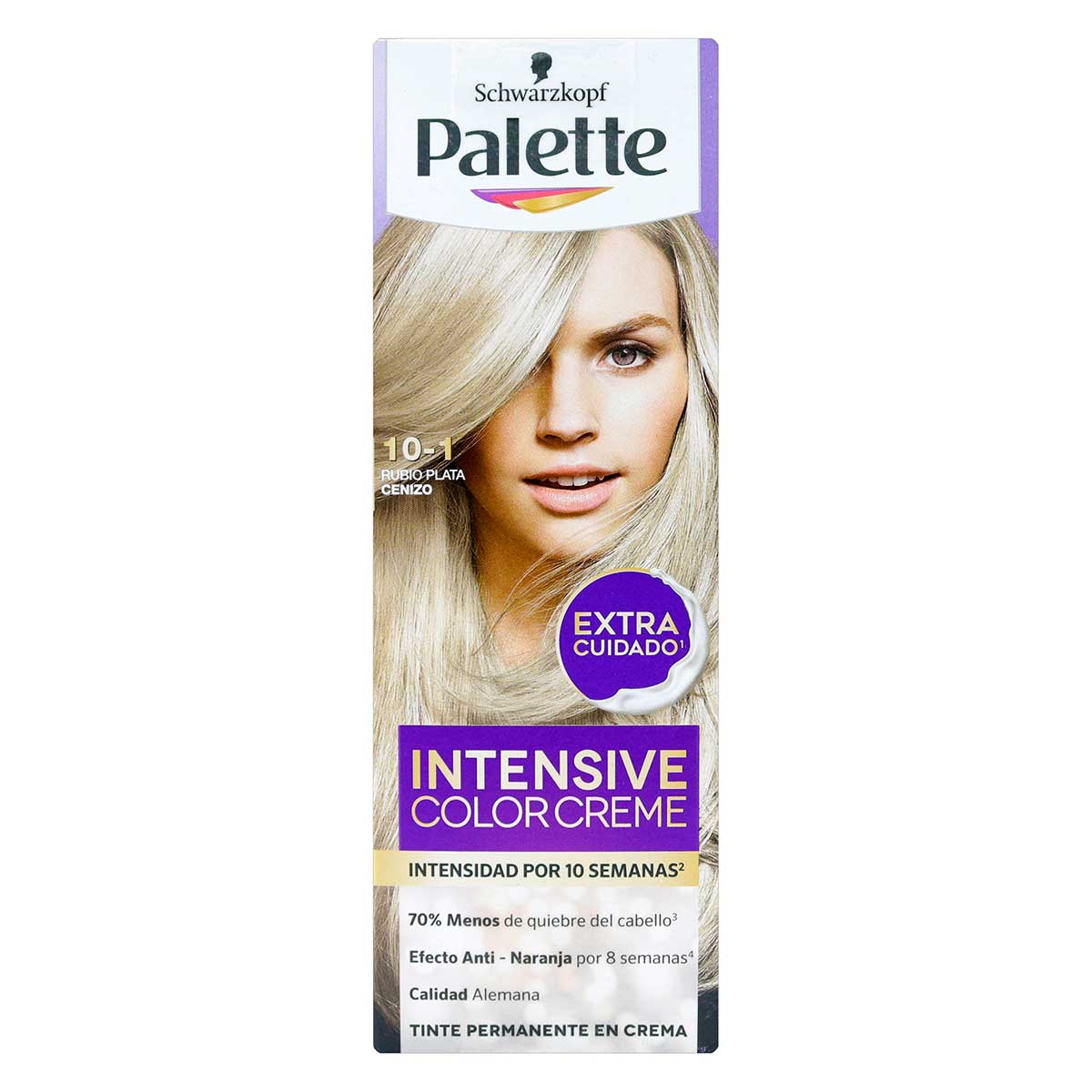 PALETTE CREM TUBO 10-1 RUB.PLATA CENIZO