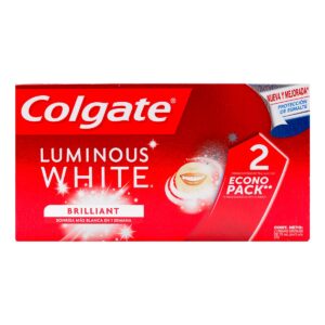 2 CRE.DEN.COLGATE LUMIN.WHITE 75 ECO.PAC