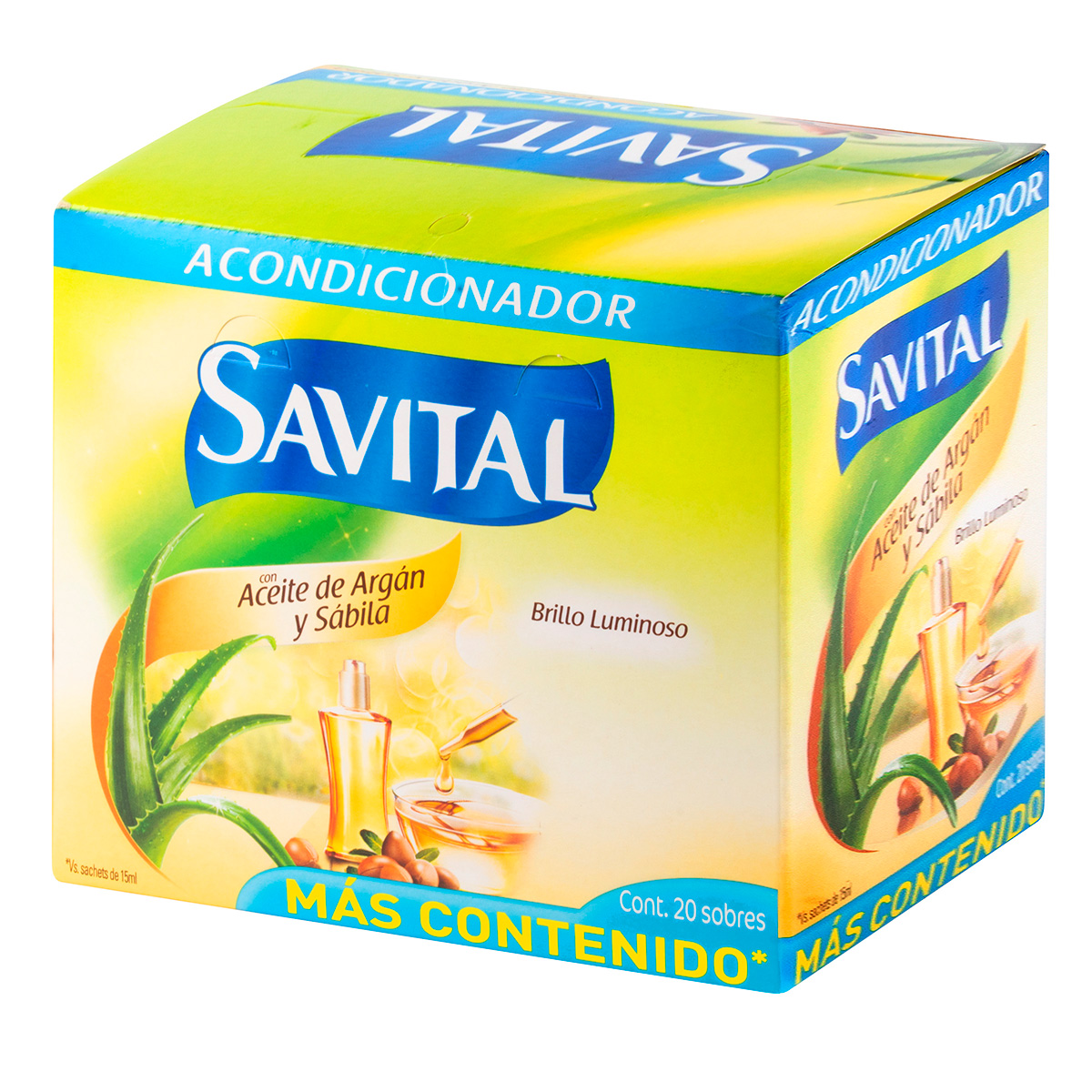 ACOND.SAVITAL ARGAN SABILA 22 ML 20 SBS