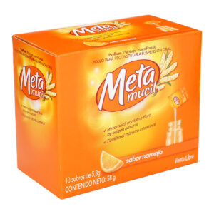METAMUCIL FIBRA 5.8 GR 10 SOBRES