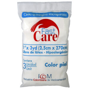 MICROPORE PIEL FAST CARE 1X3 3UND ICOM