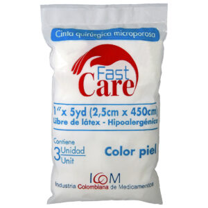 MICROPORE PIEL FAST CARE 1X5 3UND ICOM