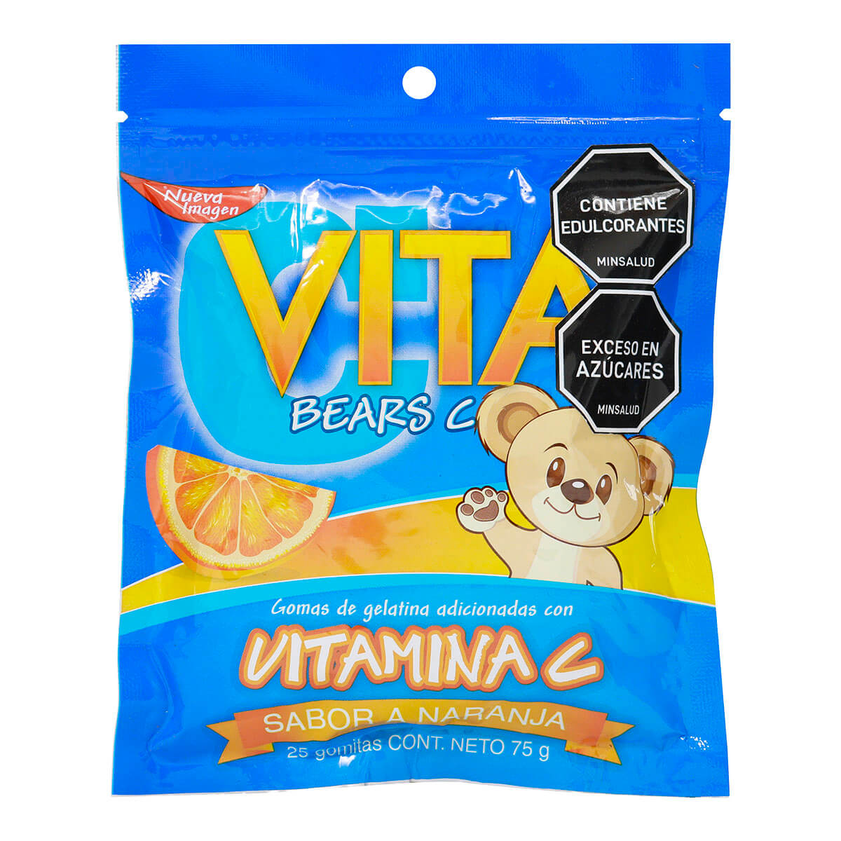 GOMAS VITA BEARS C NARANJA 25 UND ICOM