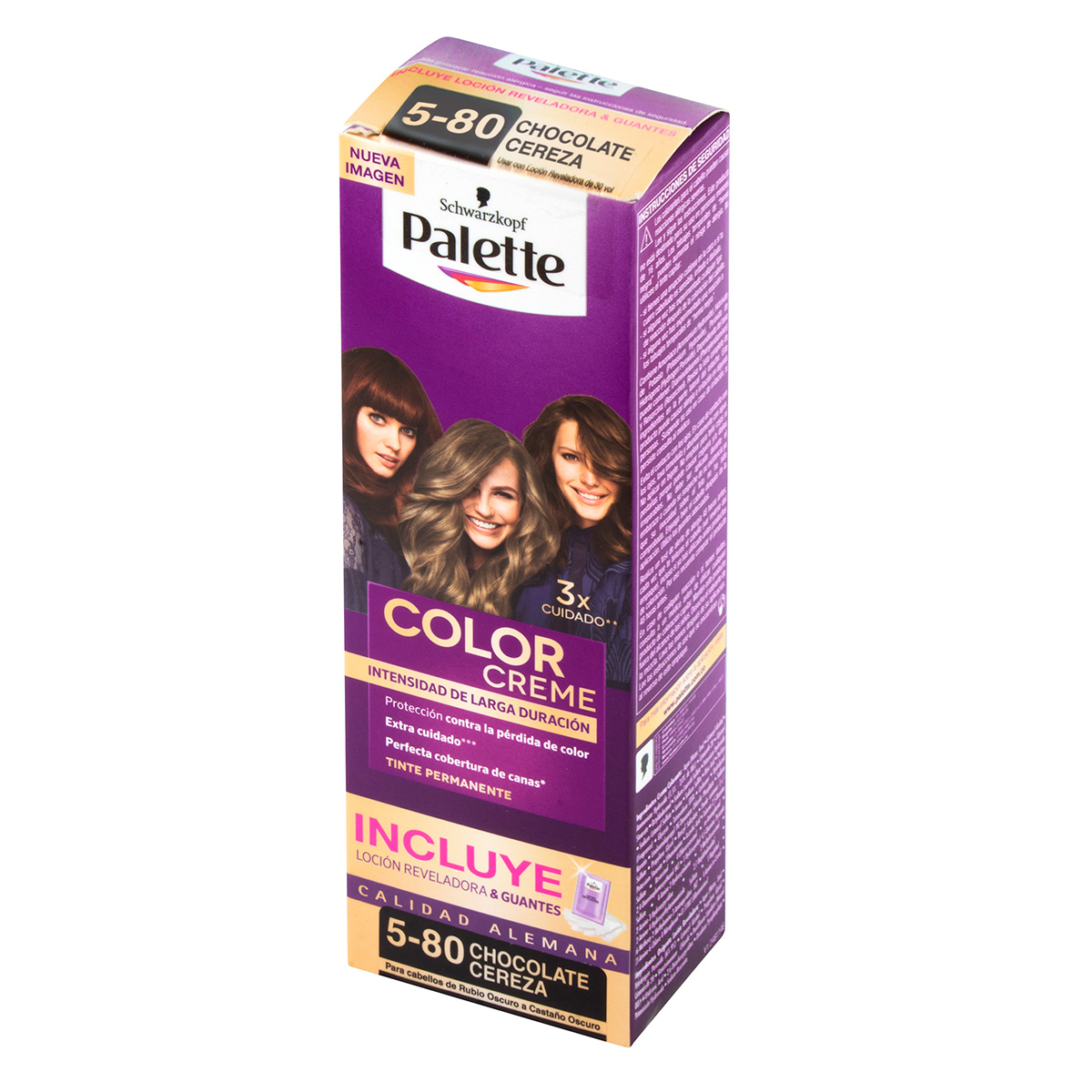 PALETTE CREM TUBO 5-80 CHOCOLATE CEREZA