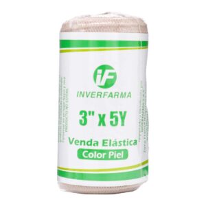 VENDA ELASTICA COLOR PIEL 3X5 INVERFARMA