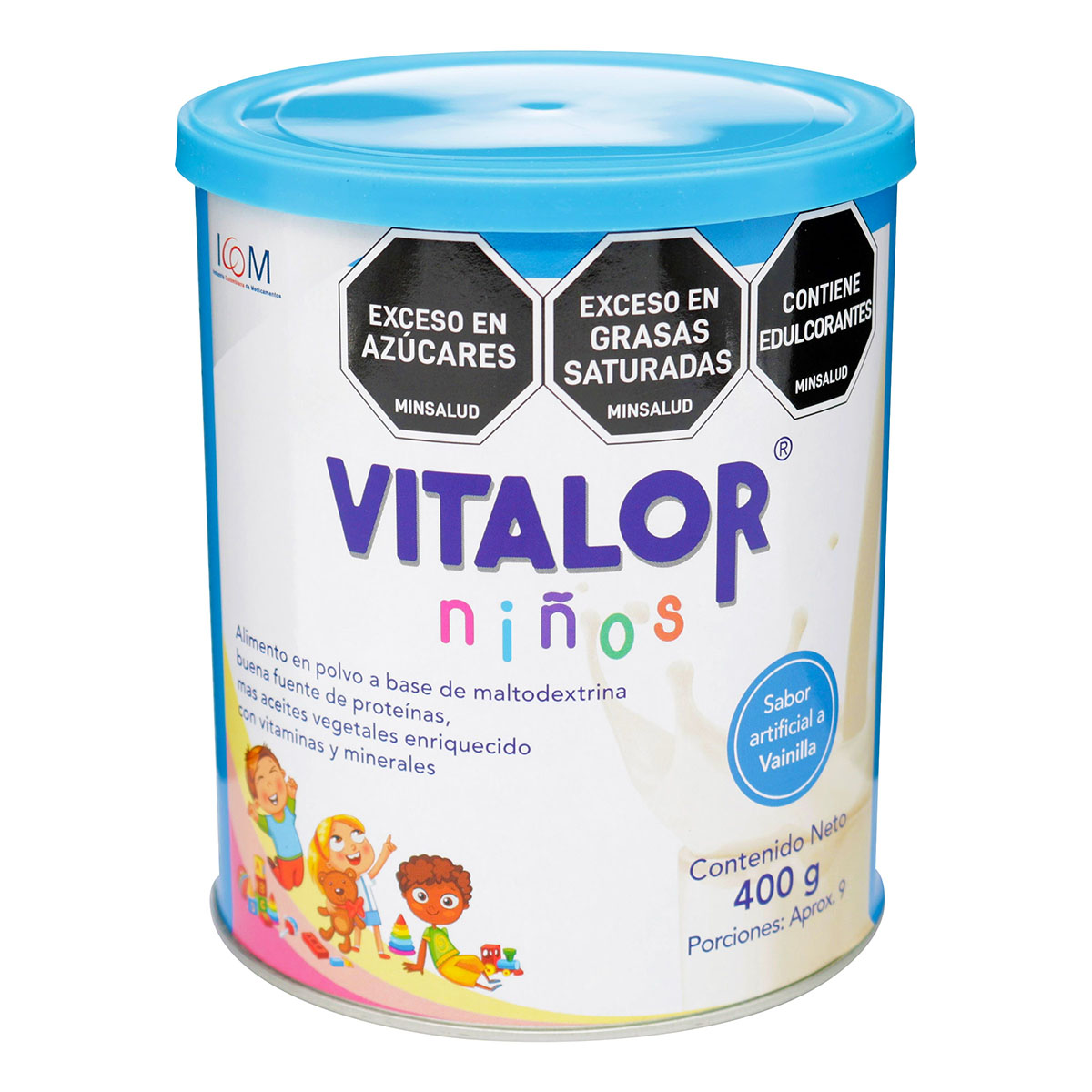 VITALOR VAINILLA NINOS 400 GR ICOM