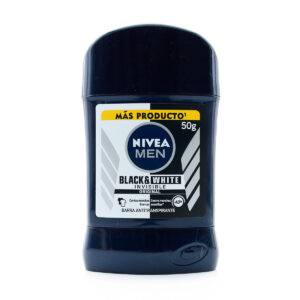DTE.NIVEA BARRA INVISI.BLACK WHI.50GR H