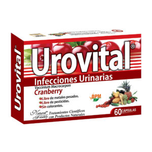 UROVITAL CRAMBERRY BLISTER 60 CAPSULAS