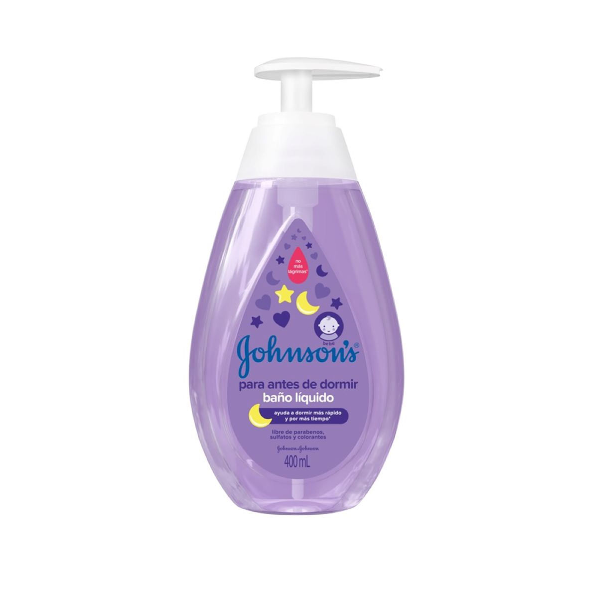 BANO LIQUIDO JJ BABY ANTES D.DORMI.400ML