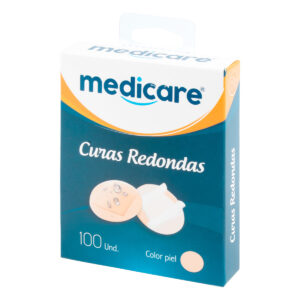 CURAS MEDICARE REDONDAS C.PIEL 100 UND