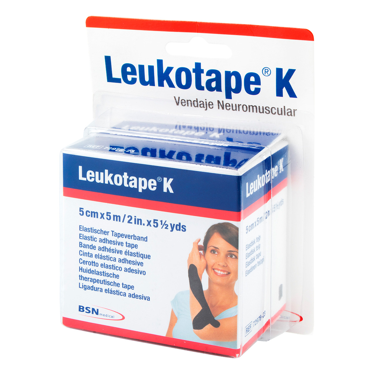 LEUKOTAPE K 5CM X 5M NEGRO