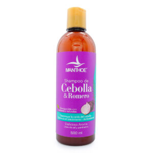 CHAMPU MANTHOE CEBOLLA Y ROMERO 500 ML