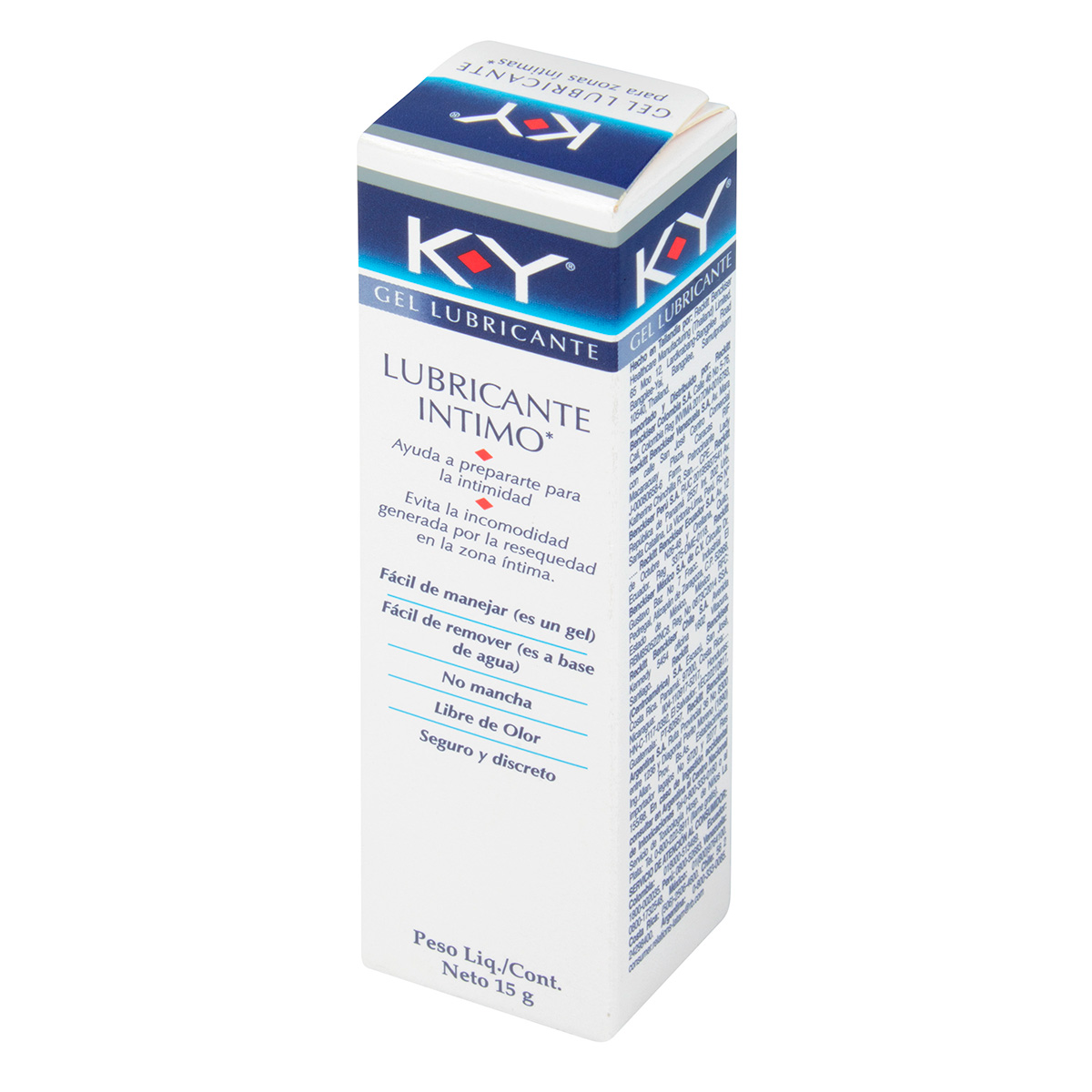 LUBRICANTE INTIMO K-Y GEL 15 GR