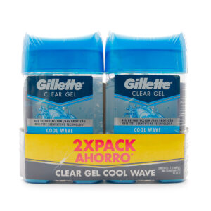 2 DTE.GILLETTE GEL COOL WAVE 82 GR