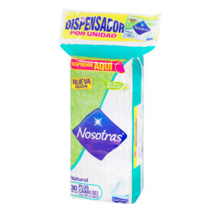 TOA.NOSOTRAS NATURAL PLUS CANALGEL 30UND