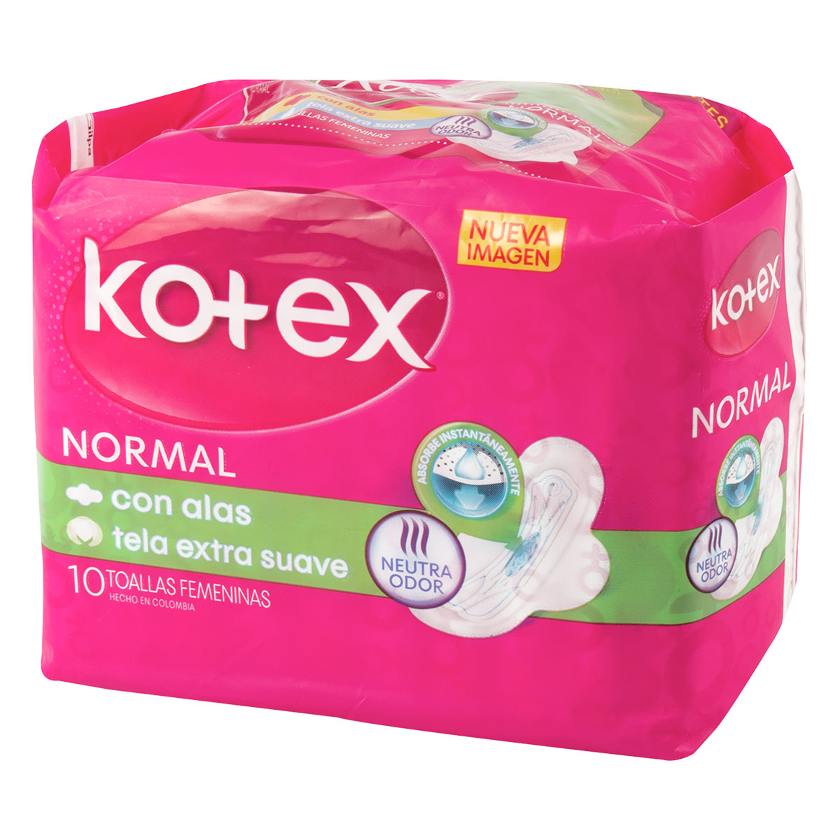 TOA.KOTEX NORMAL TELA 10 UND
