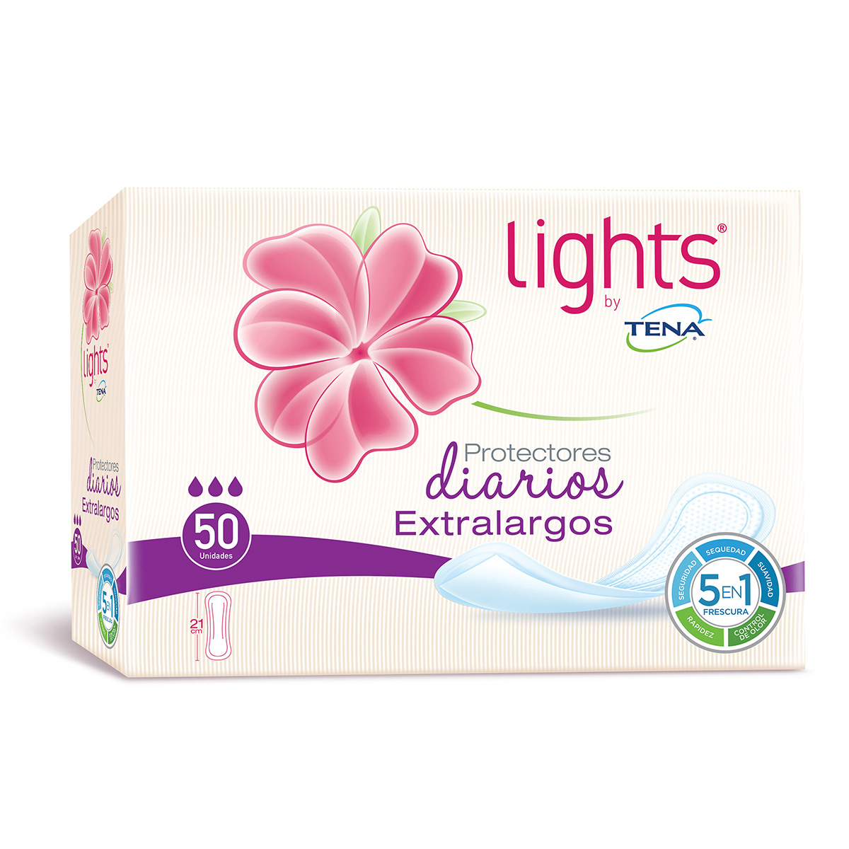 PROT.LIGHTS BY TENA EXTRALARGO 50 UND