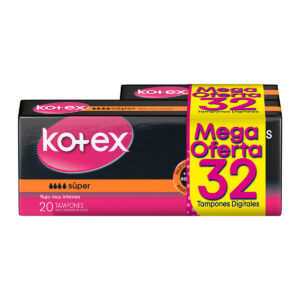 TAM.KOTEX EV.DIGITAL SUPER 20 UND+12 M.O