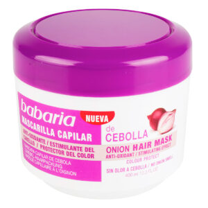 MASCARILLA BABARIA CAPILAR CEBOLLA 400ML