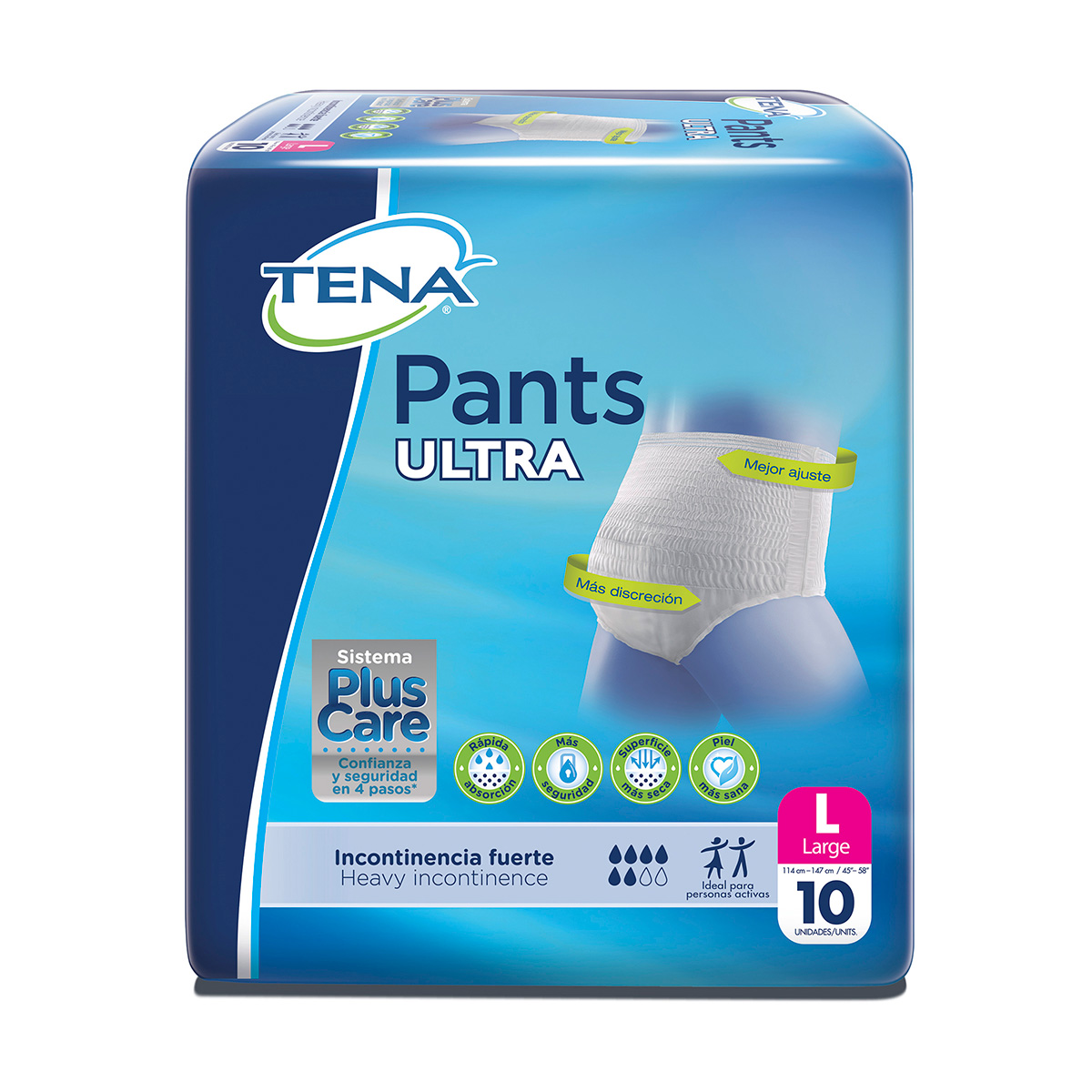 PAN.TENA PANTS ULTRA L 10 UND (PROSKIN)