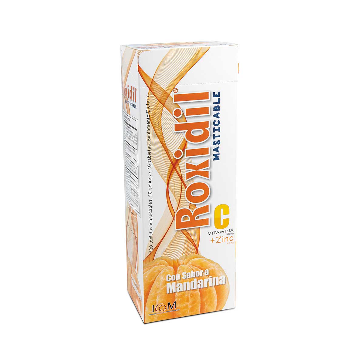 ROXIDIL VIT.C MAS.500MG+ZINC MAN.100 TBS
